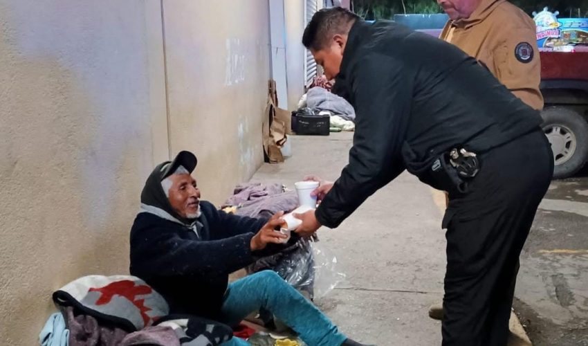 Continúa el operativo Plan Tamaulipas por bajas temperaturas