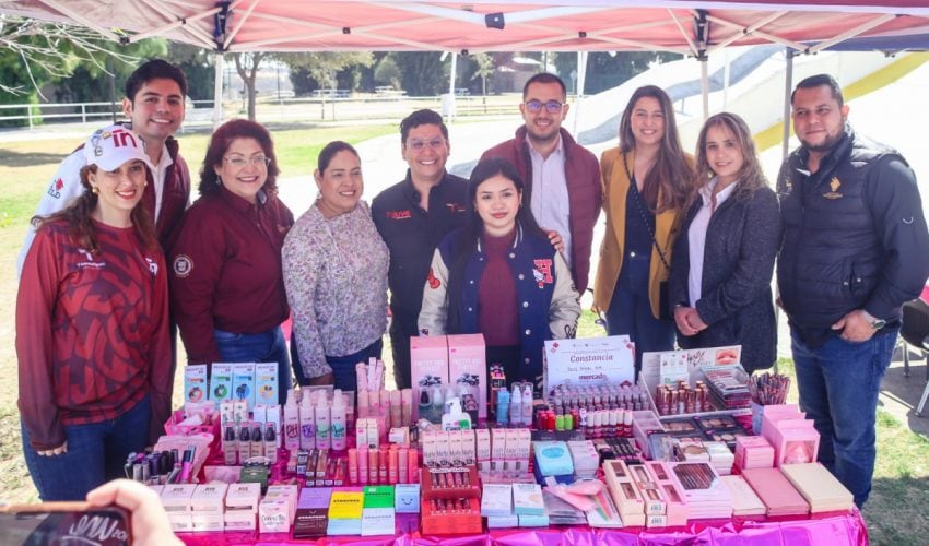 Realiza Injuve Mercado Tamaulipas en apoyo al emprendimiento joven en Nuevo Laredo
