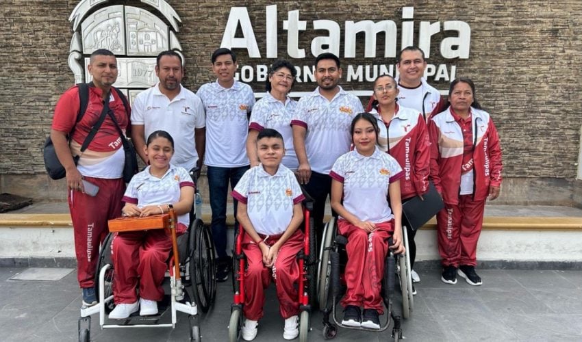 Listos tamaulipecos para buscar pase a los Juegos Parapanamericanos Junior 2025