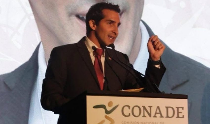 Asiste director del INDE Tamaulipas a presentación de Olimpiada Nacional CONADE 2025