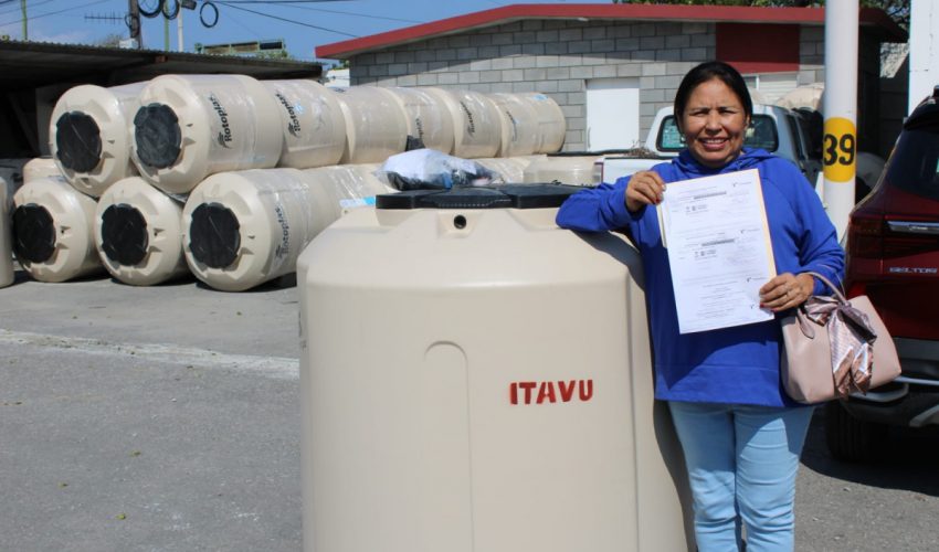 Impulsa ITAVU bienestar y acceso al agua en Tamaulipas