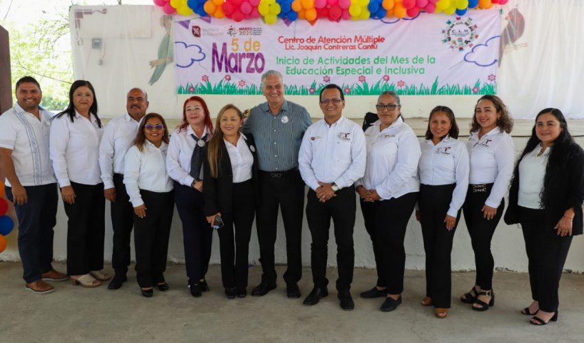 Reafirma Salud Tamaulipas  compromiso con la educación especial e inclusiva