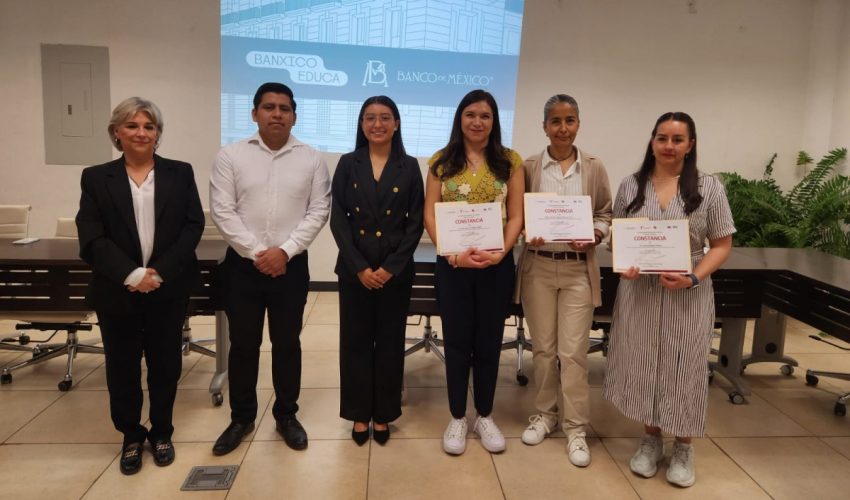 Capacita BANXICO a estudiantes de la UPV en finanzas y negocios