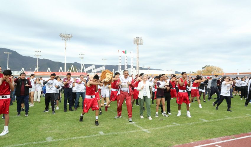 Tamaulipas presente en Clase Nacional de Boxeo «Por la paz y contra las adicciones