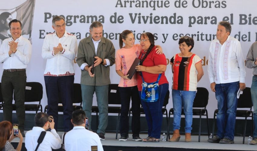 «La vivienda ha dejado de ser una mercancía»: Claudia Sheinbaum