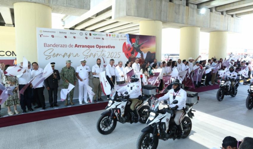 Arranca Américo Operativo Semana Santa 2025 en Tamaulipas