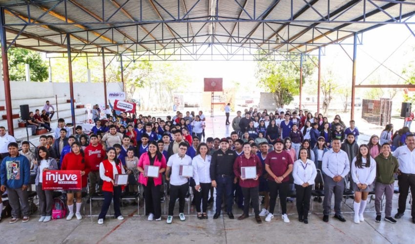 Lleva Injuve Tamaulipas campaña “Piénsalo Dos Veces” al municipio de Villa de Casas