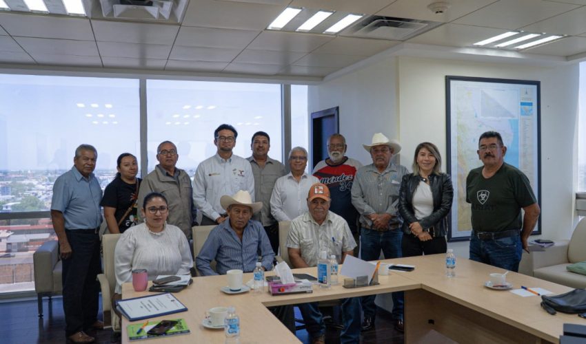 Dialoga secretario de Desarrollo Energético de Tamaulipas con ejidatarios de Llera