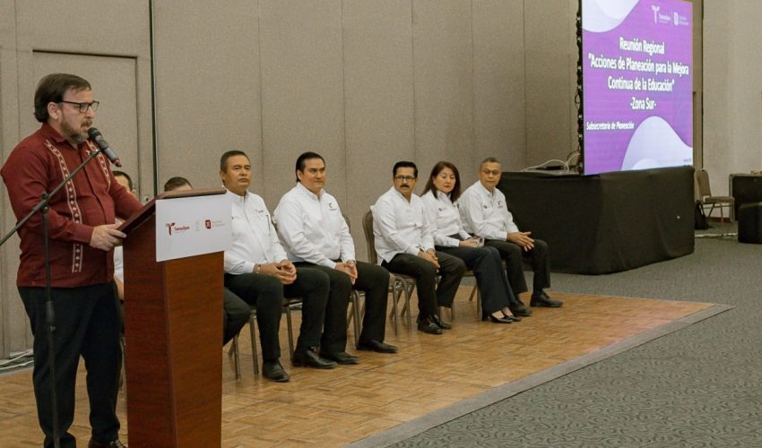 Convoca Miguel Ángel Valdez García a trabajar unidos por la mejora educativa