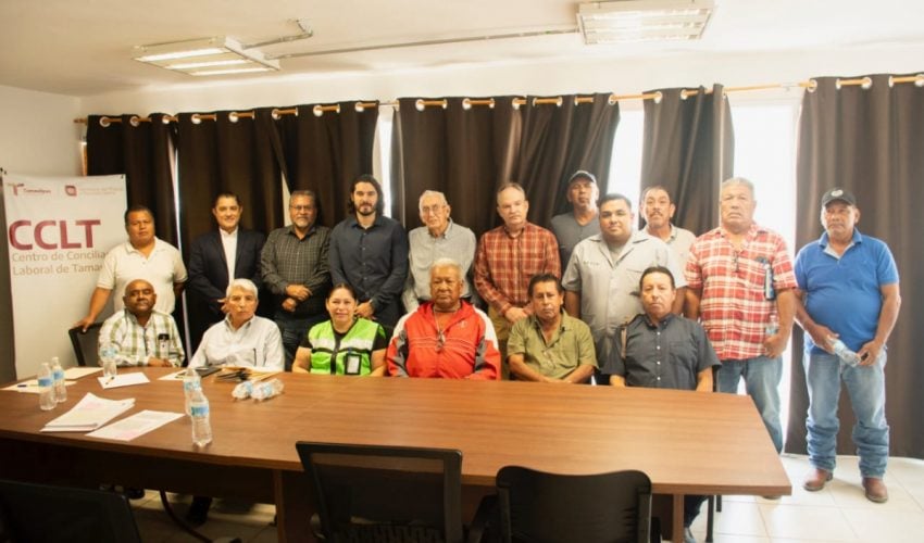 Se reúne secretario del Trabajo y Previsión Social con sindicatos del sector de la construcción