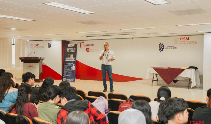 Se capacitan estudiantes del Instituto Tecnológico de El Mante en ciberseguridad