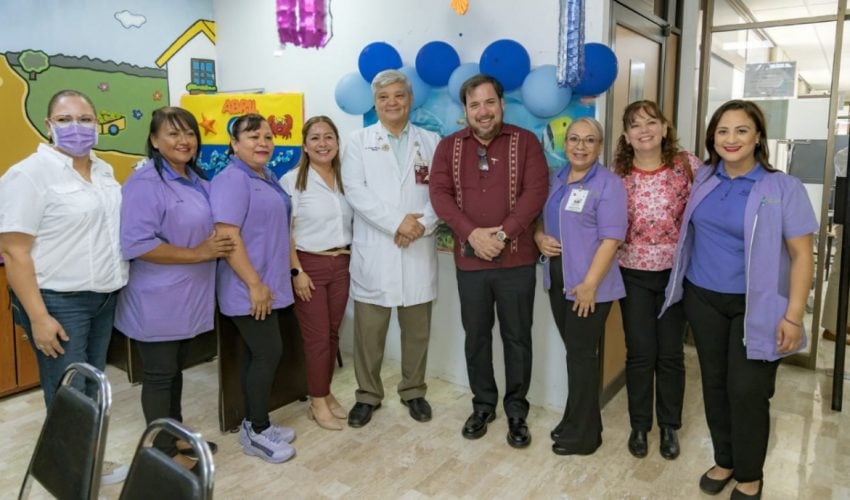 Lleva SET enseñanza a niñas y niños en los hospitales de Tamaulipas