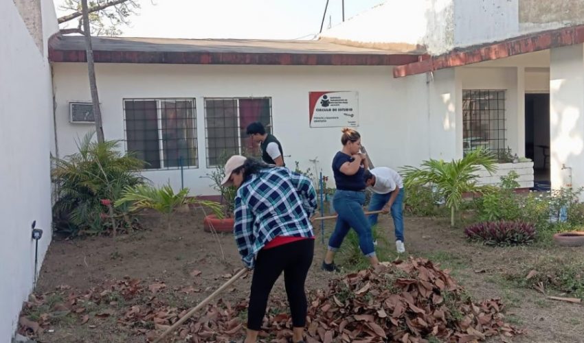 Adolescentes en conflicto con la Ley Penal se suman a Jornada Nacional de Tequios