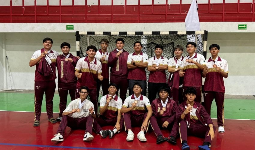 Cierra handball Tamaulipas con medalla de bronce en la Olimpiada Nacional CONADE 2025