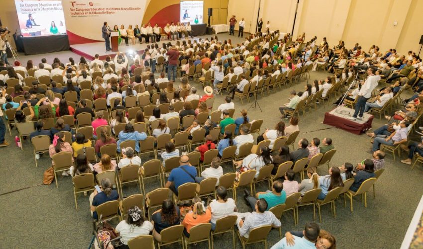 Fortalece Tercer Congreso Educativo estrategias pedagógicas para la educación inclusiva