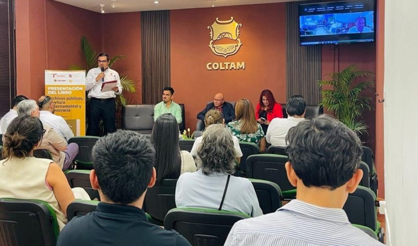 Presenta El Colegio de Tamaulipas libro sobre procesos democráticos, acceso a la información y protección de datos