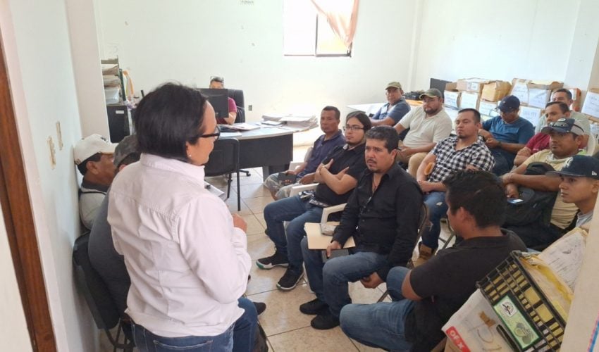 Realizan jornada de reclutamiento de Techint en el SNE Altamira