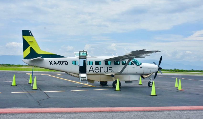 Incrementa Aerus vuelos de Ciudad Victoria al AIFA