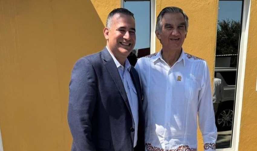 Acuerdan gobernador de Tamaulipas y mayor de Roma, Texas, impulsar nuevo puente internacional