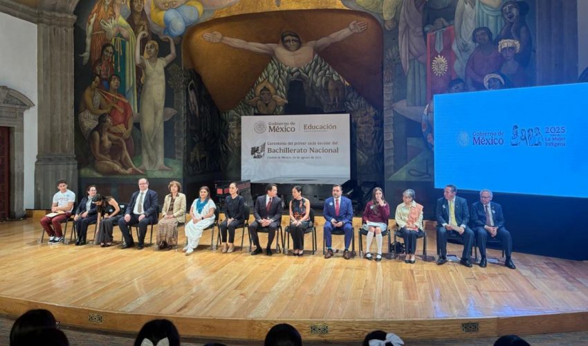 Presente Tamaulipas en arranque del primer ciclo escolar del Bachillerato Nacional