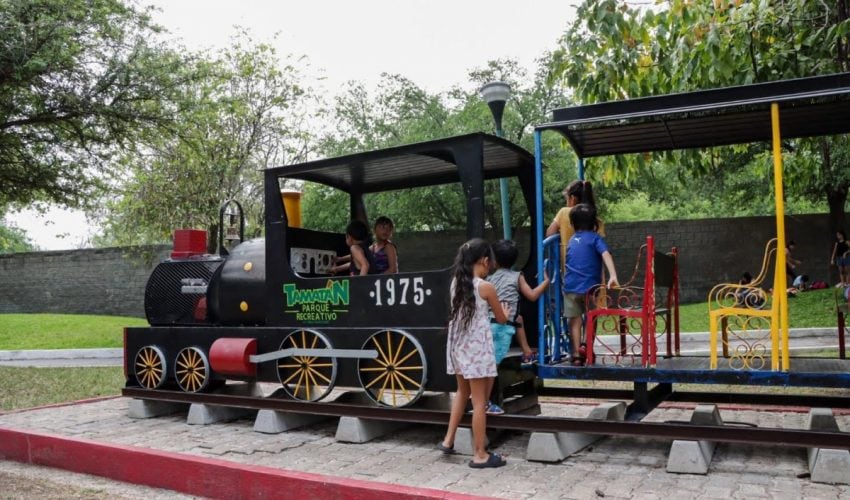 Parque Tamatán se renueva; más espacios, fuente interactiva y zona para mascotas