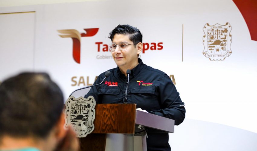 Anuncia titular del INJUVE Tamaulipas bolsa de empleo para jóvenes y 5 mil becas en universidades del mundo