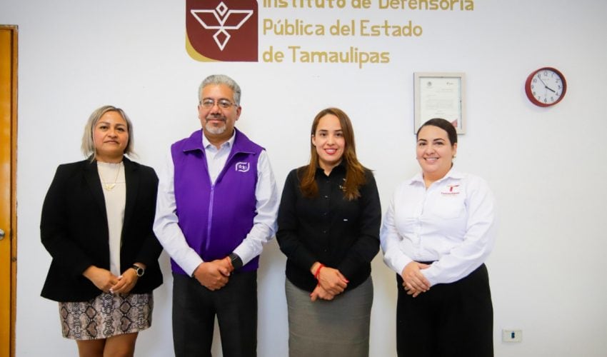 Fortalecen lazos de colaboración IPDET y el Instituto Federal de Defensoría Pública