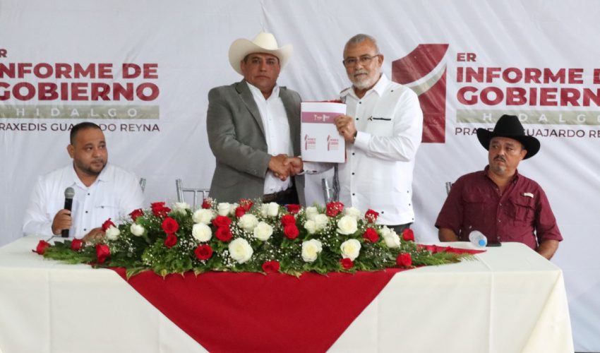 Refrenda Gobierno de Tamaulipas compromiso con la transformación de Hidalgo en su Primer Informe de Gobierno