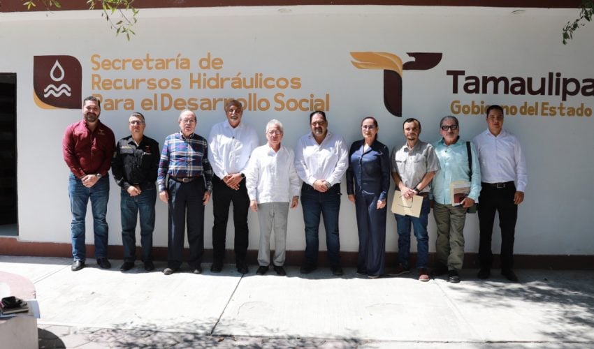 Fortalece Secretaría de Recursos Hidráulicos gestión del agua en Río Bravo con la primera sesión del Consejo de Administración