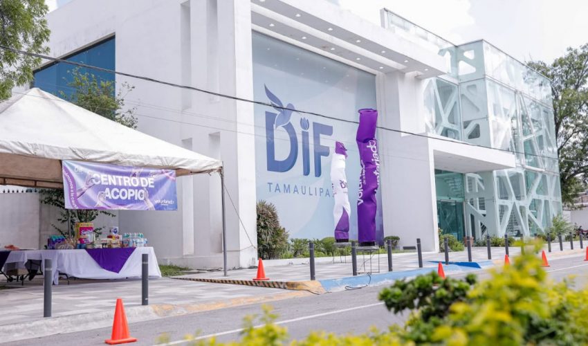 DIF Tamaulipas abre centro de acopio para apoyar a familias afectadas por inundaciones en Veracruz