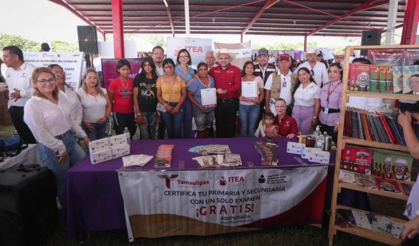 DIF Tamaulipas acerca servicios a familias de Casas con la brigada “Transformando Familias”