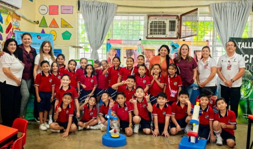 Impulsa SET la ciencia, tecnología y educación ambiental en escuelas de Tamaulipas
