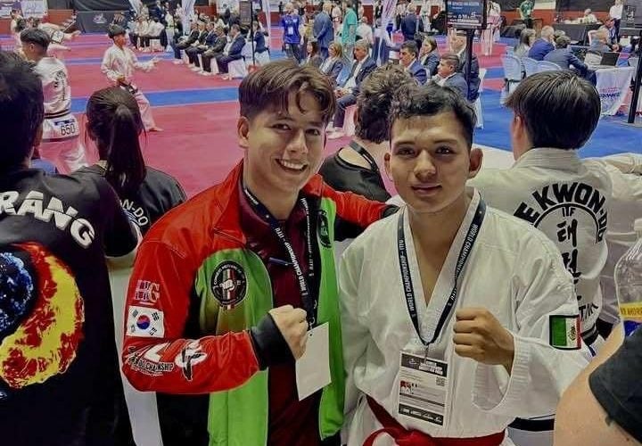 Representa estudiante de la UT Nuevo Laredo a México en Campeonato Mundial de Taekwondo en Argentina