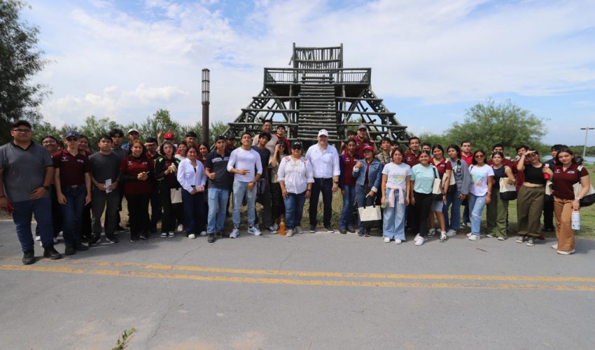 Se suma UTTN al rescate y rehabilitación de la Laguna La Escondida