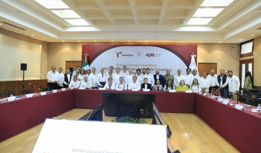 Reafirma Américo Villarreal apoyo al Puerto del Norte; será Tamaulipas principal frontera marítima del país