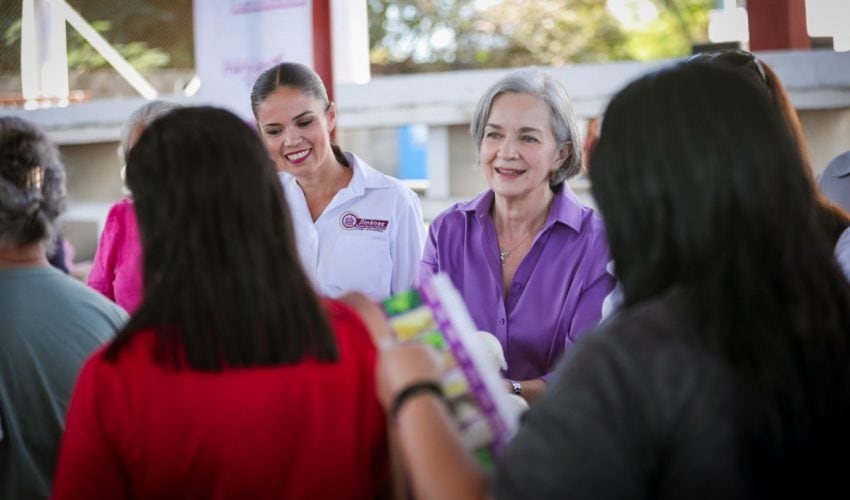 DIF Tamaulipas lleva el Mercado de Alimentos “Come Bien, Vive Bien” a las familias de Jiménez