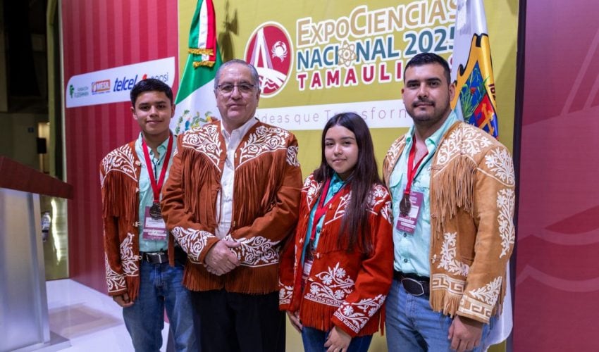 Impulsan proyectos de estudiantes de Tamaulipas a certámenes globales de innovación