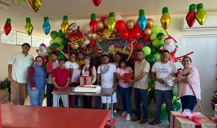 Impulsa posada navideña procesos de reinserción en Centro para Adolescentes de Güémez