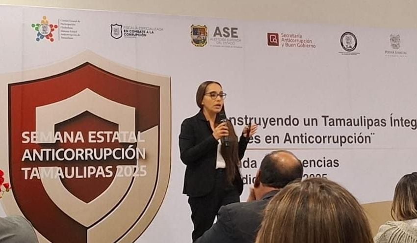 Participa Transparencia en jornada de ponencias «Construyendo un Tamaulipas Íntegro”