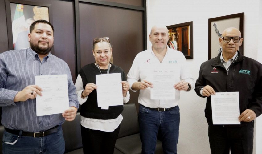 Impulsa UTTN formación profesional mediante nueva alianza estratégica empresarial