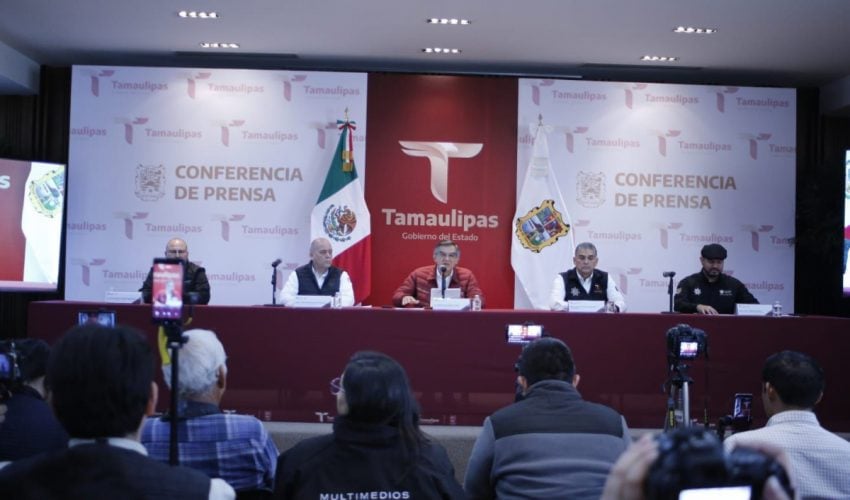 Presenta Tamaulipas informe de reducción en todos los delitos