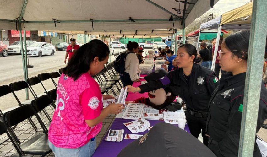 Guardia Estatal de Género previene violencia familiar con proximidad en espacios públicos