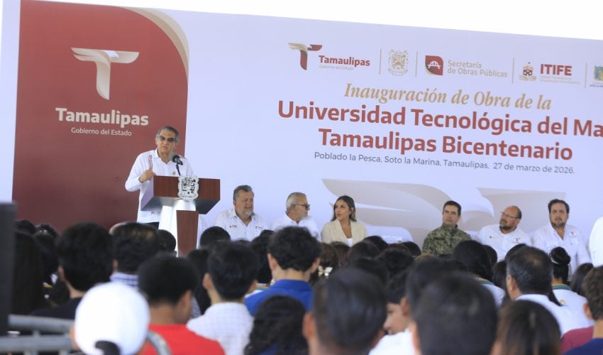 Entrega Américo obras por más de 19 mdp en la UTMAR y destaca modelo educativo humanista