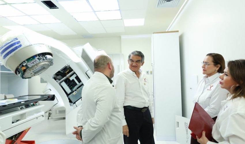 Supervisa Américo modernización del Centro Oncológico de Tamaulipas
