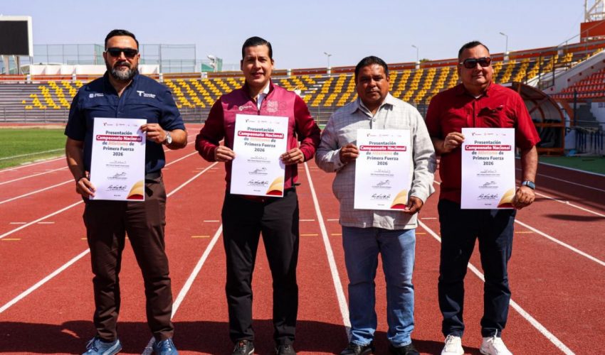 Recibirá Tamaulipas el Campeonato Nacional de Atletismo de Primera Fuerza 2026