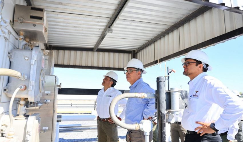 Supervisa CENAGAS, SEDENER y CENAM avances del Complejo Procesador de Gas Burgos en Reynosa