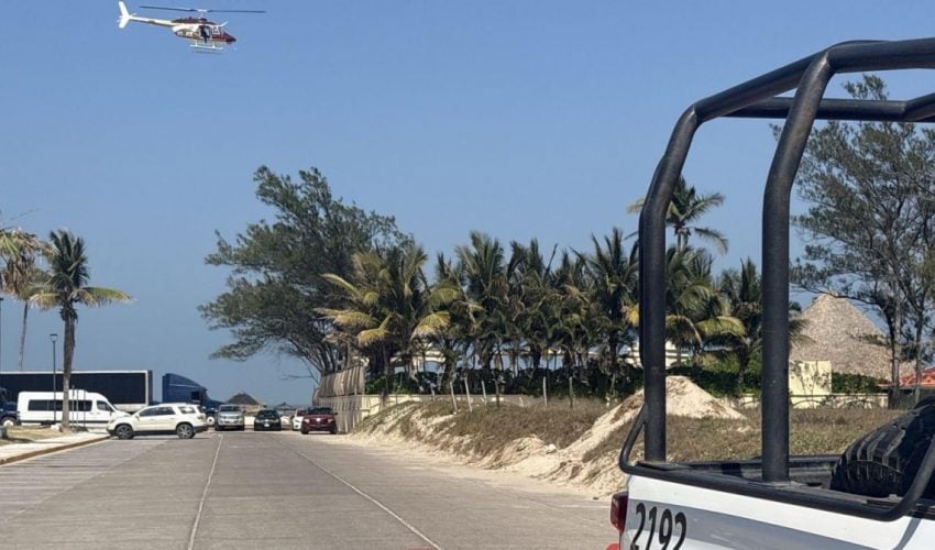Vigila Agrupamiento Aéreo de la Guardia Estatal  Playa Miramar