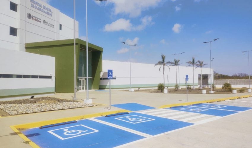 Garantiza obras de infraestructura hospitalaria atención médica en Tamaulipas