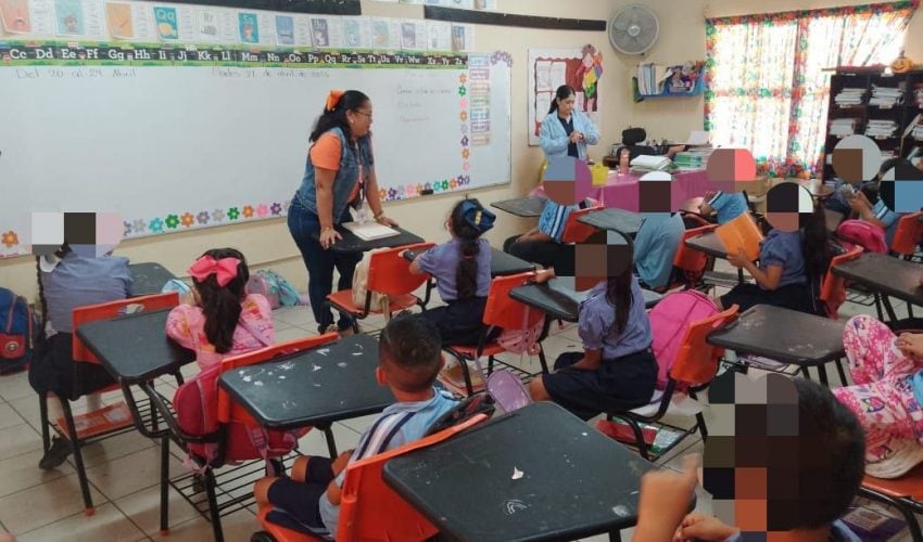 Concientiza DEMA a estudiantes de primaria sobre violencia de género