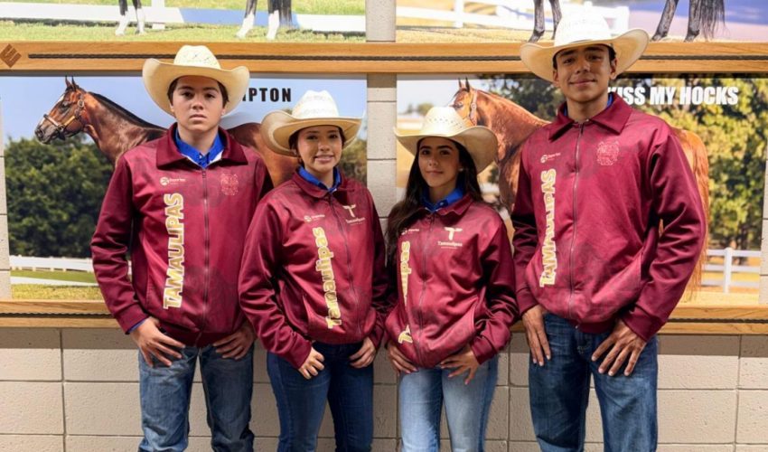 Destaca Tamaulipas en el Nacional Juvenil de Rodeo en Oklahoma